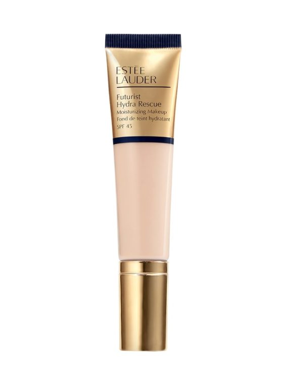 Estée Lauder Futurist Hydra Rescue Moisturizing Makeup SPF45 długotrwały kryjący rozświetlający podkład do twarzy 1W1 Bone 35ml