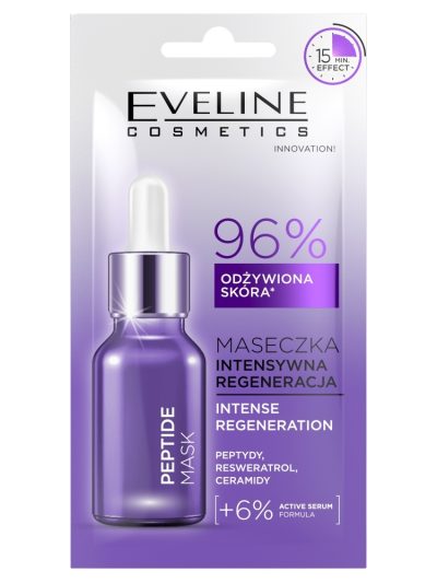 Eveline Cosmetics Peptides Mask maseczka intensywna regeneracja 8ml