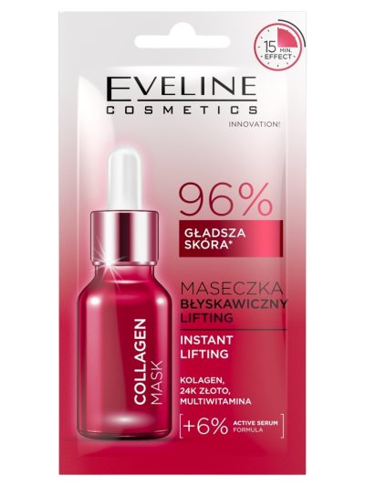 Eveline Cosmetics Collagen Mask maseczka błyskawiczny lifting 8ml