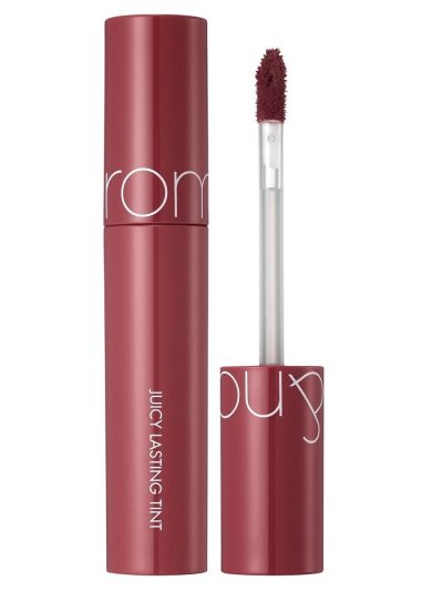 Rom&nd Juicy Lasting Tint mocno napigmentowany błyszczyk do ust 19 Almond Rose 5.5g