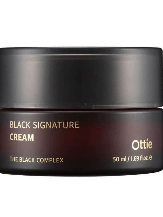Ottie Black Signature krem do twarzy ze śluzem ślimaka 50ml