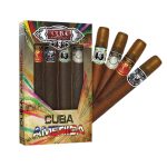 Cuba Original Cuba America zestaw Black woda toaletowa 35ml + Green woda toaletowa 35ml + Brown woda toaletowa 35ml + Grey woda toaletowa 35ml