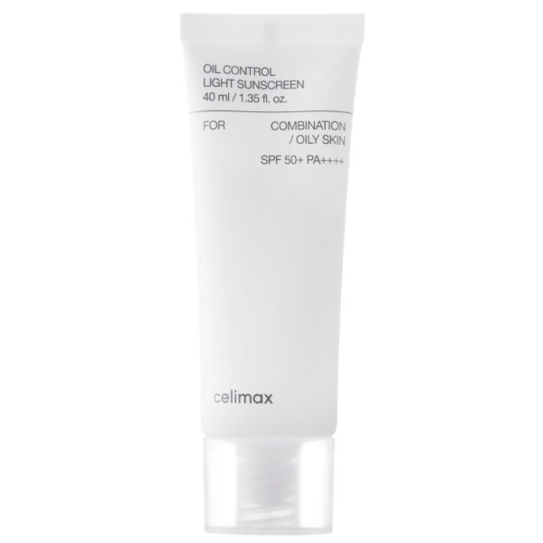 Celimax Oil Control Light Sunscreen lekki krem przeciwsłoneczny SPF50+ PA++++ 40ml