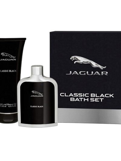 Jaguar Classic Black zestaw woda toaletowa 100ml + żel pod prysznic 200ml
