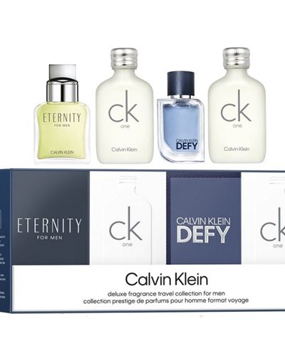 Calvin Klein Deluxe Fragrance Travel Collection For Men zestaw miniaturek perfum dla mężczyzn
