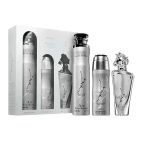 Lattafa Maahir Legacy zestaw woda perfumowana 100ml + dezodorant 200ml + odświeżacz powietrza 300ml