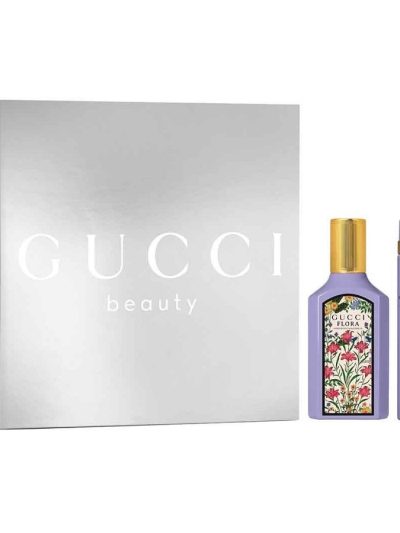 Gucci Flora Gorgeous Magnolia zestaw woda perfumowana 50ml + woda perfumowana 10ml