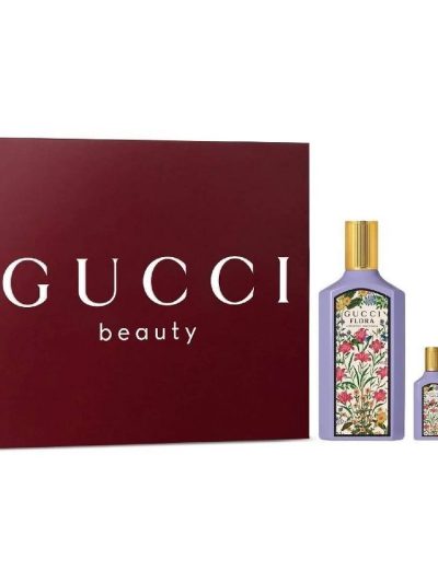 Gucci Flora Gorgeous Magnolia zestaw woda perfumowana 100ml + woda perfumowana 10ml + woda perfumowana 5ml