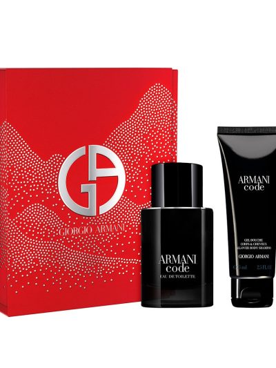 Giorgio Armani Armani Code Pour Homme zestaw woda toaletowa spray 50ml + żel pod prysznic 75ml