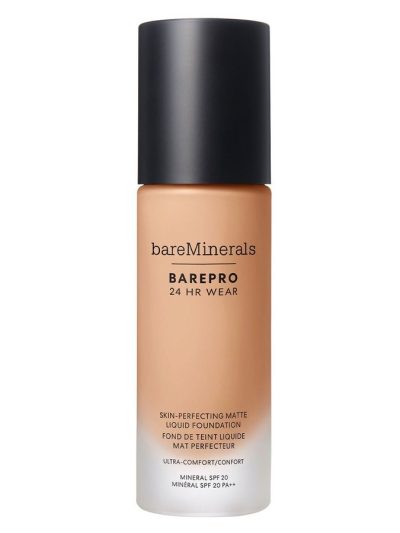 bareMinerals BarePro 24HR Wear Skin-Perfecting Matte Liquid Foundation SPF20 matujący podkład w płynie Medium 32 Cool 30ml