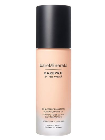 bareMinerals BarePro 24HR Wear Skin-Perfecting Matte Liquid Foundation SPF20 matujący podkład w płynie Fair 10 Neutral 30ml
