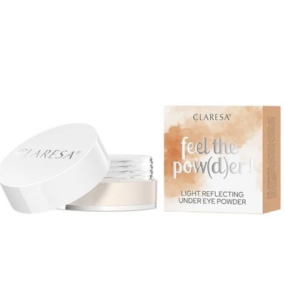 Claresa Feel The Pow(d)er! sypki puder pod oczy 02 Beige 6g
