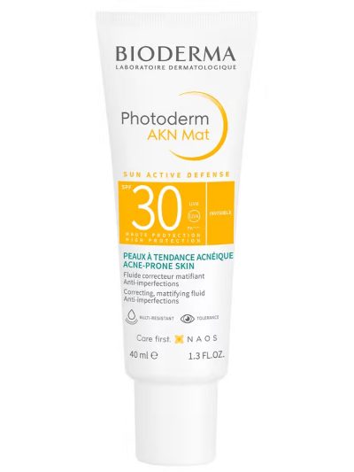 Bioderma Photoderm AKN Mat SPF30 krem do skóry skłonnej do trądziku 40ml