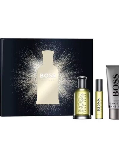 Hugo Boss Bottled zestaw woda toaletowa 100ml + żel pod prysznic 100ml + woda toaletowa 10ml