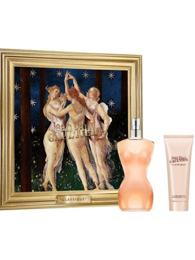 Jean Paul Gaultier Classique zestaw woda toaletowa 100ml + balsam do ciała 75ml + woda toaletowa 6ml