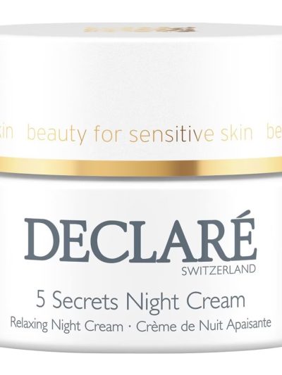 Declare Stress Balance 5 Secrets Night Cream nawilżający krem do twarzy na noc 50ml