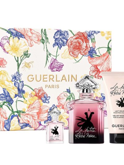 Guerlain La Petite Robe Noire Intense zestaw woda perfumowana 50ml + miniatura wody perfumowanej 5ml + balsam do ciała 75ml