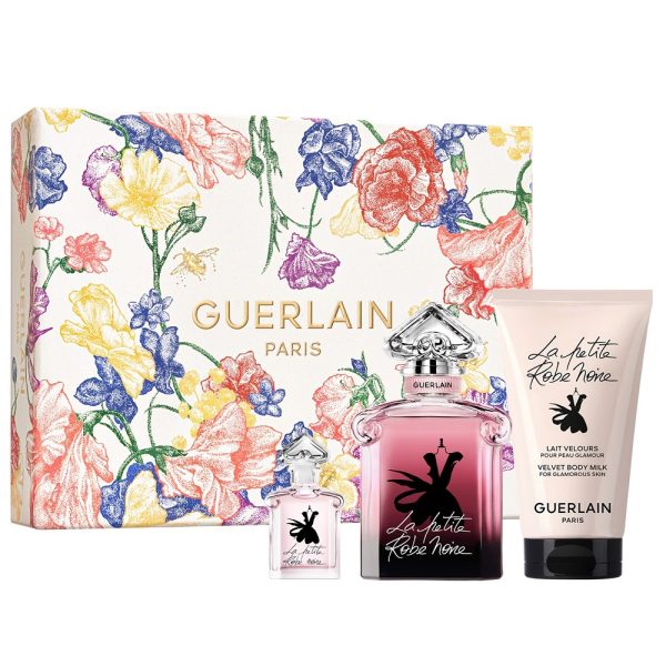 Guerlain La Petite Robe Noire Intense zestaw woda perfumowana 50ml + miniatura wody perfumowanej 5ml + balsam do ciała 75ml