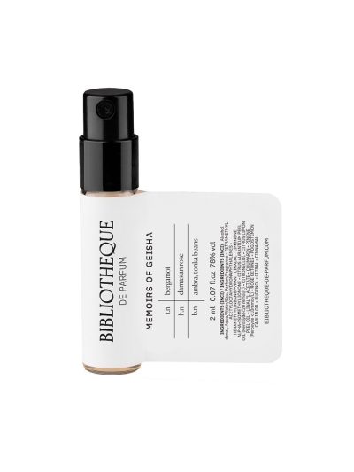 Bibliotheque de Parfum Memoirs Of Geisha woda perfumowana próbka 2ml