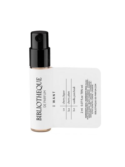 Bibliotheque de Parfum I Want woda perfumowana próbka 2ml