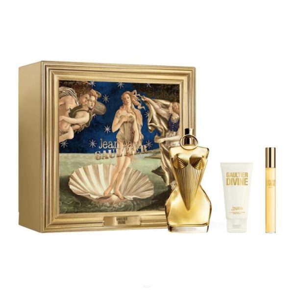 Jean Paul Gaultier Gaultier Divine zestaw woda perfumowana 100ml + balsam do ciała 75ml + woda perfumowana 10ml
