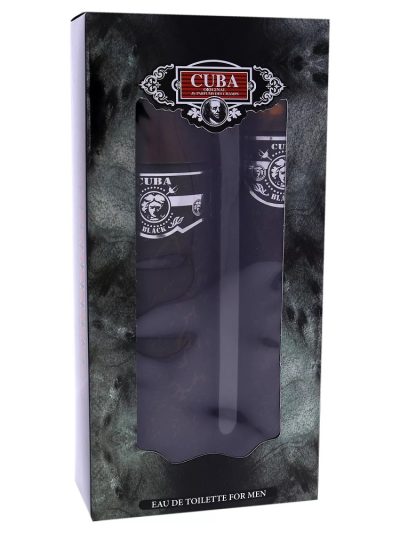 Cuba Original Cuba Black zestaw woda toaletowa 100ml + woda toaletowa 35ml