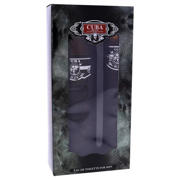 Cuba Original Cuba Black zestaw woda toaletowa 100ml + woda toaletowa 35ml