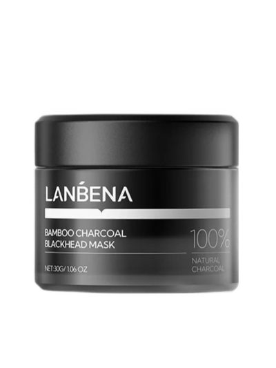 Lanbena Bamboo Charcoal 2.0 maska peel-off na nos z aktywnym węglem bambusowym 30g