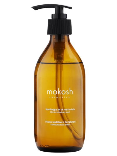 Mokosh Nawilżający żel do mycia ciała Drzewo sandałowe z bursztynem 500ml