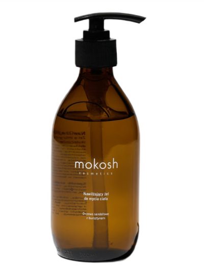 Mokosh Nawilżający żel do mycia ciała Drzewo sandałowe z bursztynem 300ml