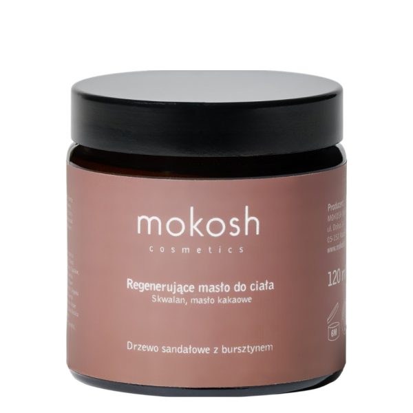Mokosh Regenerujące masło do ciała Drzewo sandałowe z bursztynem 120ml
