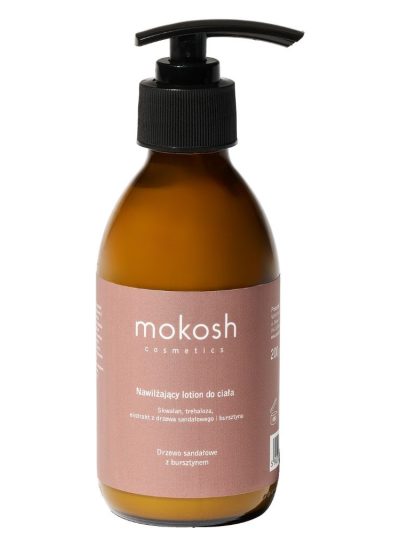 Mokosh Nawilżający lotion do ciała Drzewo sandałowe z bursztynem 200ml