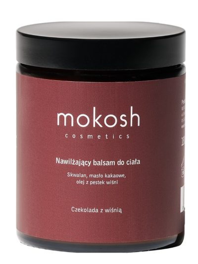 Mokosh Nawilżający balsam do ciała Czekolada z wiśnią 180ml