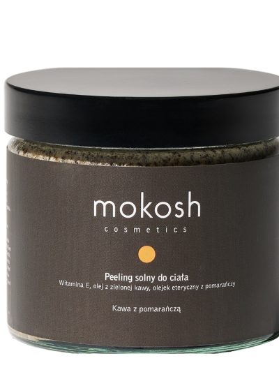 Mokosh Peeling solny do ciała Kawa z pomarańczą 300g