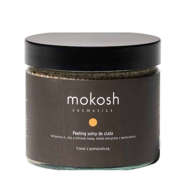 Mokosh Peeling solny do ciała Kawa z pomarańczą 300g
