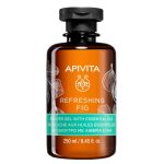 Apivita Refreshing Fig Shower Gel with Essential Oils odświeżający żel pod prysznic z olejkami eterycznymi 250ml