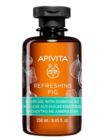 Apivita Refreshing Fig Shower Gel with Essential Oils odświeżający żel pod prysznic z olejkami eterycznymi 250ml
