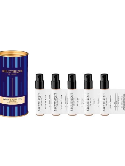 Bibliotheque de Parfum Warm & Addictive zestaw wód perfumowanych 5x2ml