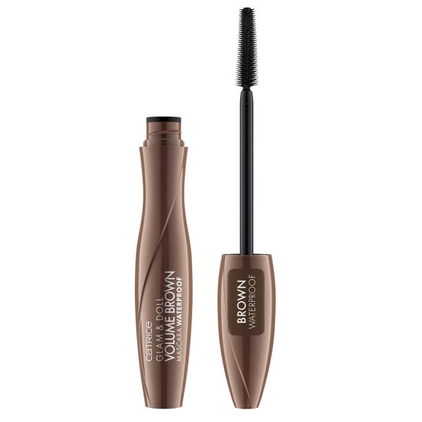 Catrice Glam & Doll Volume wodoodporny tusz do rzęs Brown 10ml