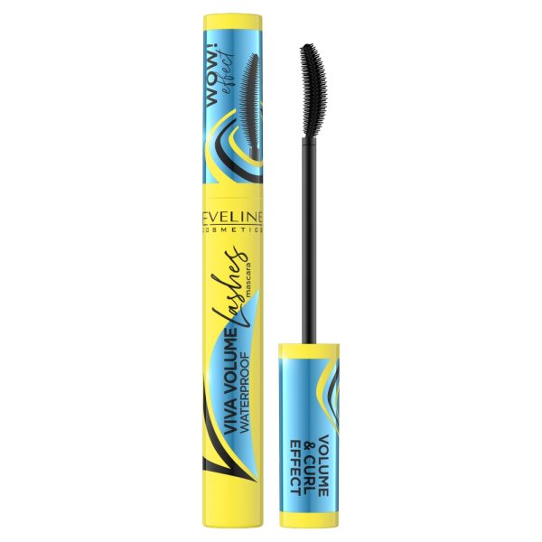 Eveline Cosmetics Viva Volume Lashes wodoodporny tusz pogrubiający i podkręcający 10ml