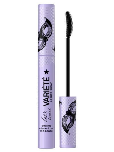 Eveline Cosmetics Variete Let's Twist tusz dający efekt spektakularnego wachlarza rzęs Black 10ml