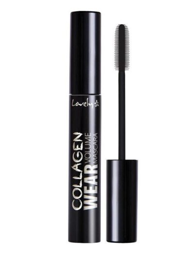 Lovely Collagen Wear Volume Mascara tusz pogrubiająco-wydłużający z kolagenem Black 8g