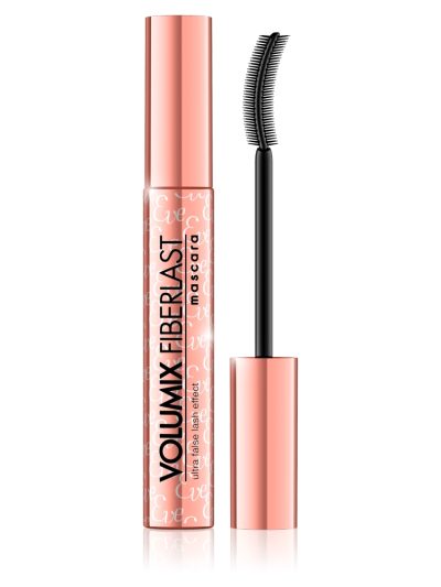 Eveline Cosmetics Volumix Fiberlast Ultra False Lash Effect Mascara tusz do rzęs Black 10ml