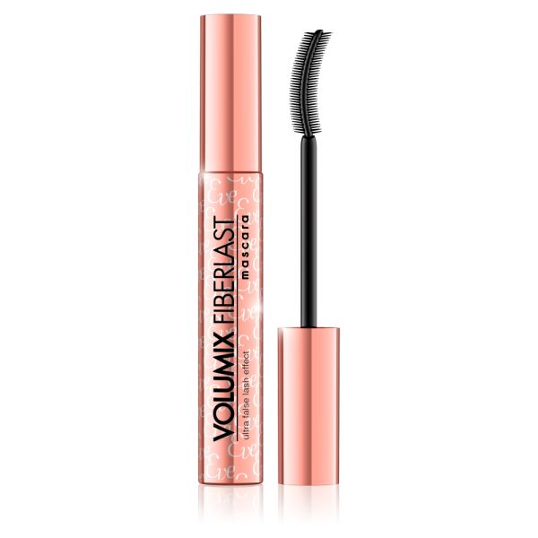 Eveline Cosmetics Volumix Fiberlast Ultra False Lash Effect Mascara tusz do rzęs Black 10ml