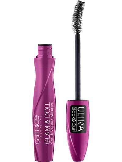 Catrice Glam & Doll Curl & Volume Mascara pogrubiająco-podkręcający tusz do rzęs Ultra Black 10ml