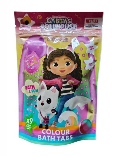 Gabby's Dollhouse Barwniki koloryzujące do kąpieli 9x16g