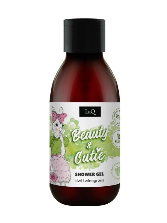 LaQ Beauty & Cutie mini żel pod prysznic Kiwi i Winogrona 100ml