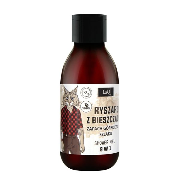 LaQ Mini żel pod prysznic 8w1 Ryszard z Bieszczad 100ml