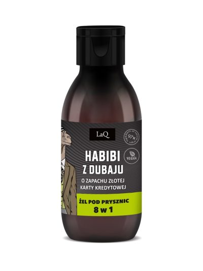 LaQ Mini żel pod prysznic 8w1 Habibi z Dubaju 100ml