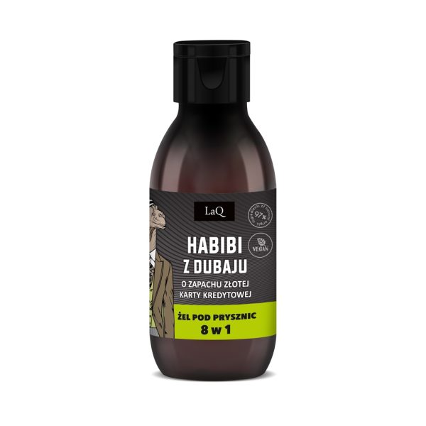 LaQ Mini żel pod prysznic 8w1 Habibi z Dubaju 100ml